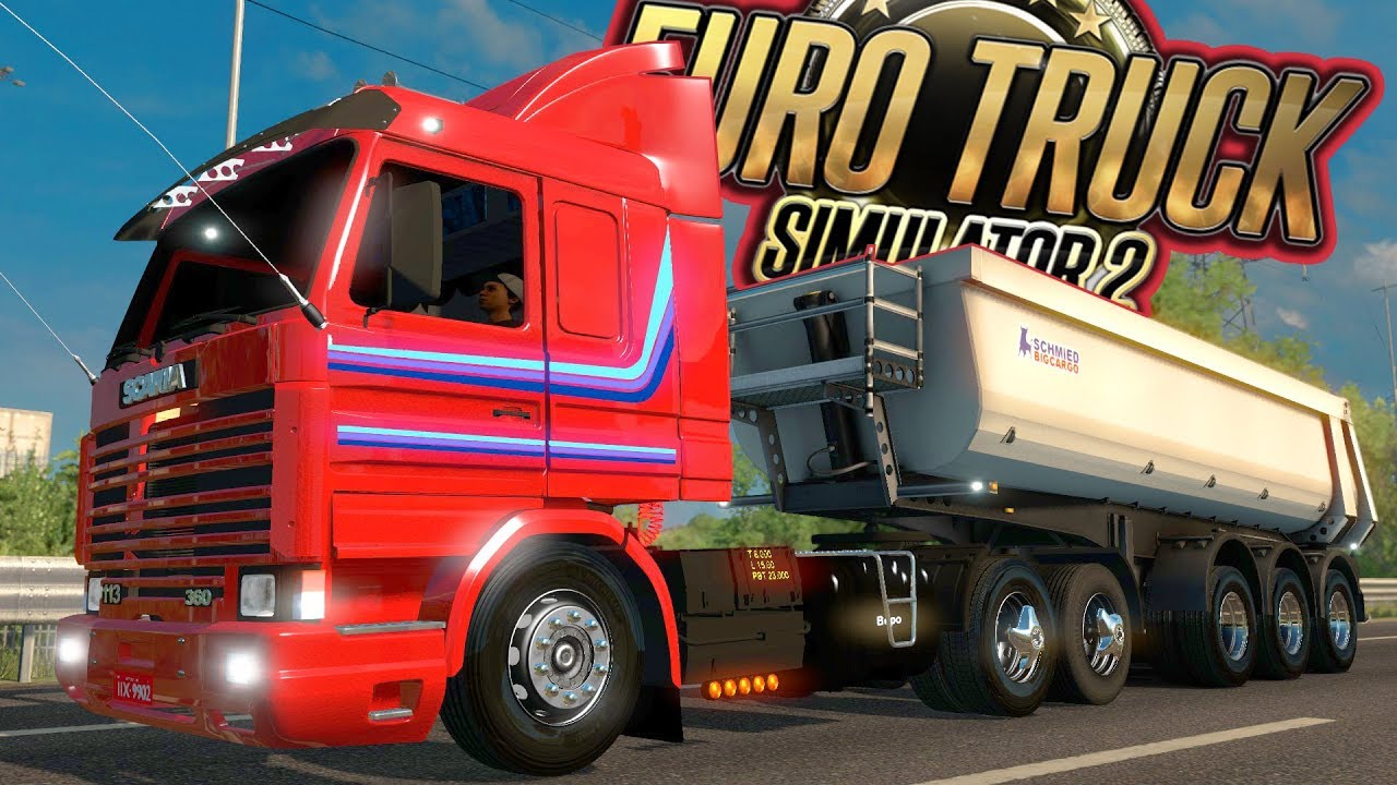 Euro Truck 2 Vida Na Estrada Oficina De Tunagem Youtube