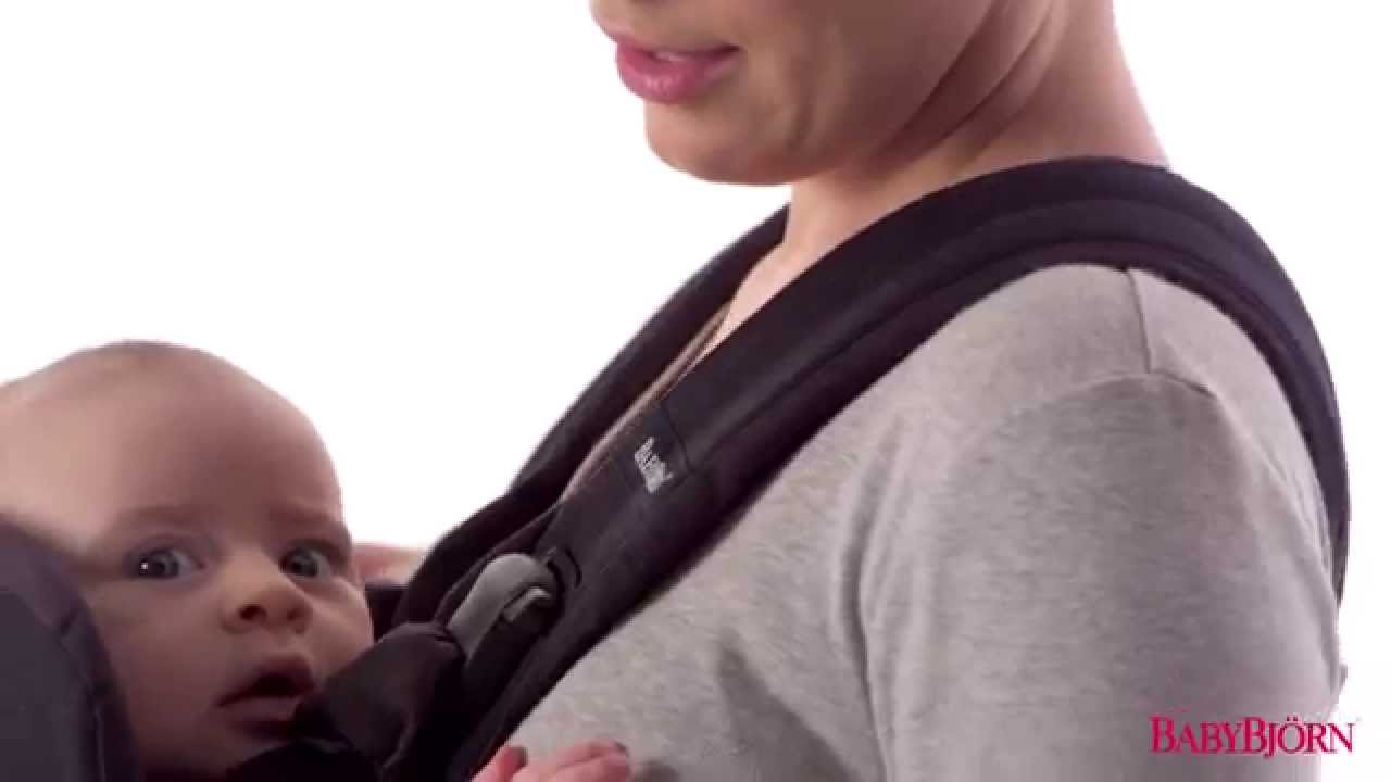 Eventyrer kredsløb Admin BabyBjörn bæresele One hos BabySam - YouTube