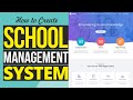 How to Make School Management System Website in WordPress   Attendance, Results, Timetable, SMS etc