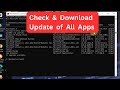 Hidden CMD Trick: Check & Install All Software Update Using One Command on Windows