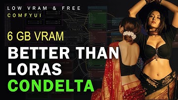 BETTER THAN LORA 🔥 - Create LORA Like Models on LOW VRAM ( 6GB VRAM + COMFYUI + FLUX )
