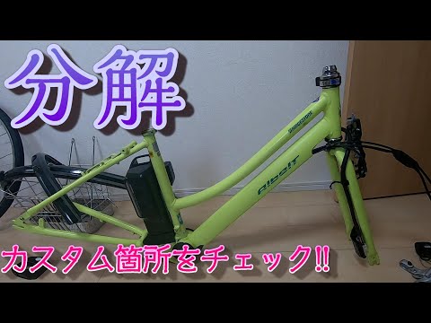 分解したアルベルトeを見てみよう!!どこをイジれてどこをイジれない