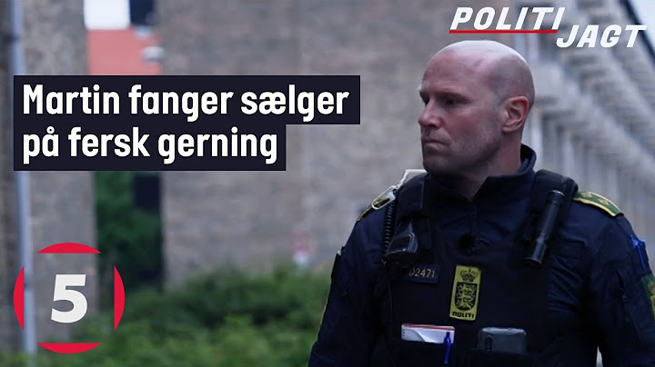 Hashsælger taget på fersk gerning! | Politijagt | Kanal 5 Danmark