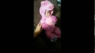 Cute Little Dinosaur For Halloween