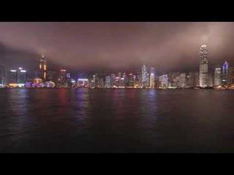 Hong Kong Victoria Harbour Time Lapse