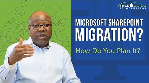 How do you plan a SharePoint migration?