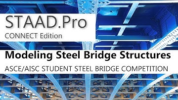 Modeling Structural Members in STAAD.Pro CONNECT Edition
