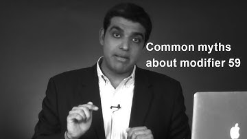 Common myths about modifier 59