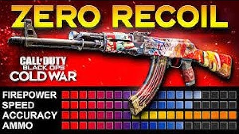 ZERO RECOIL AK-47 in BLACK OPS COLD WAR | BEST AK-47 CLASS SETUP TO USE!!!