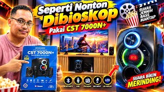 SPEAKER SIMBADA VIRAL! Suaranya Ngebass - Seperti Nonton Bioskop - Worth It Buat Karaoke