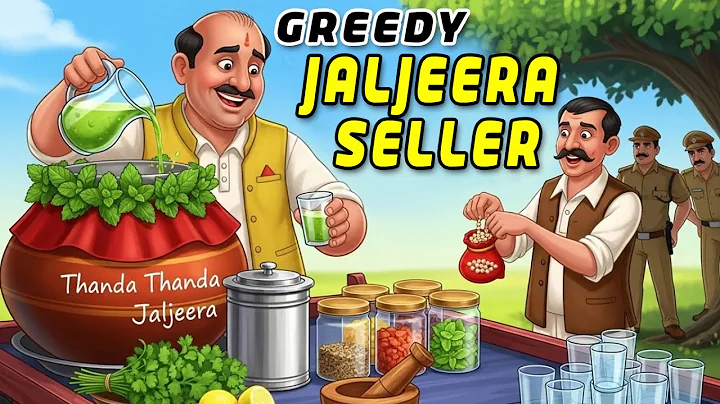 Greedy Jaljeere seller | Learn English | English Stories | English Animated Stories |  Moral Stories