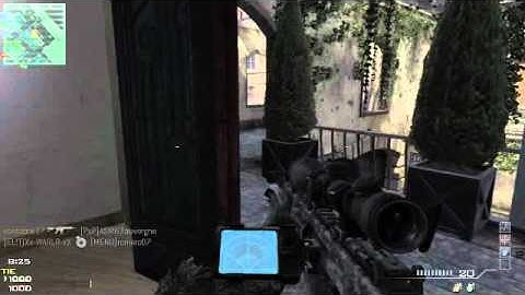 2 Kills 1 Shot Quickscope with the Barrett 50 Cal.