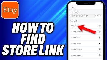 How To Find Etsy Store Link (2025) - Easy Fix