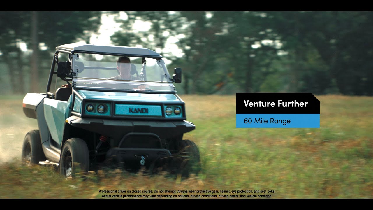 Kandi Electric UTV Cowboy e10K Features YouTube