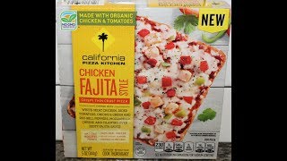 This is a taste test/review of the california pizza kitchen chicken
fajita style crispy thin crust pizza. it topped with white-meat
chicken, diced tomatoe...