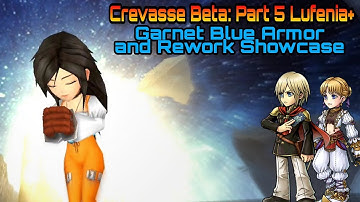 [DFFOO Global] Crevasse Beta: Part 5 Lufenia+ - Garnet Blue Armor and Rework Showcase
