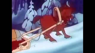 Мультфильм  'Приключения Мюнхаузена' 5 Волк в упряжке