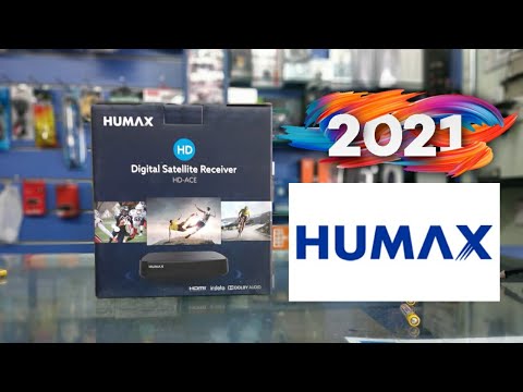 UNBOXING TV RECEIVER HUMAX HD ACE استقبال جميع ترددات على رسيفر هيوماكس