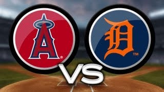 6/25/13: Angels soar past Tigers with eight-run fifth