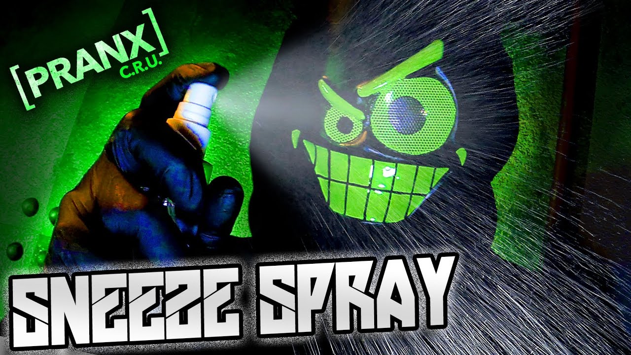 Sneeze Spray Prank Pranx CRU YouTube