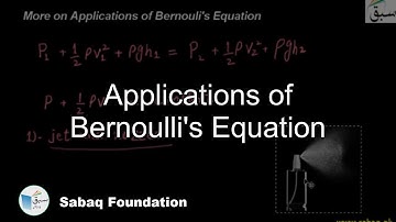 Applications of Bernoulli