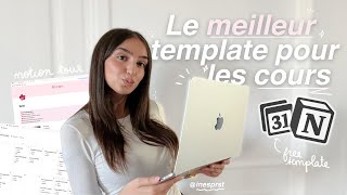 Le Notion Qui Ma Permis Davoir Plus De 18 De Moyenne - Notion Tour Free Template