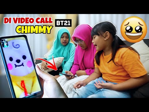 WAH KITA DI VIDEO CALL CHIMMY BT21 | CHIKAKU CHANNEL