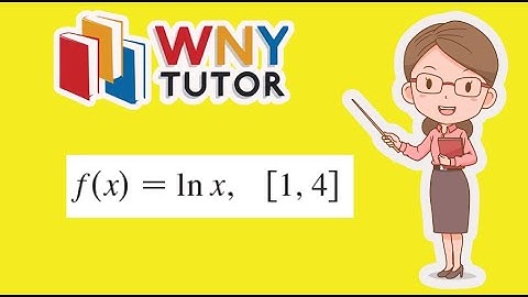 verify that the function satisfies the hypotheses of the mean value theorem