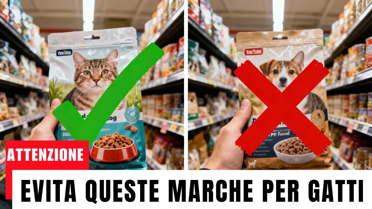 9 MARCHE DI CIBO PER GATTI DA EVITARE (E 2 CHE VALGONO DAVVERO)