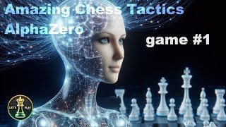 Amazing Сhess Tactics by AlphaZero (game #1) | Super Chess Engine Battle screenshot 2