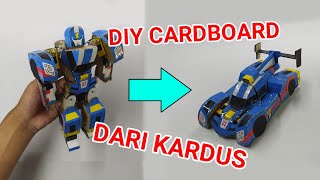 DIY CARDBOARD TOBOT V SPEED CAN TRANSFORM (TOBOT GALAXY DETECTIVE) NEW TOBOT