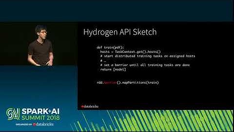 Spark+AI Summit 2018 - Hydrogen