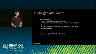 Famous Spark+AI Summit 2018 - Hydrogen Profile