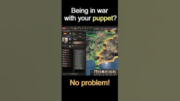 Being in war with your puppet