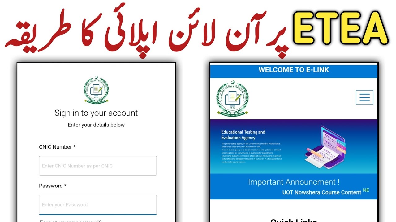 ETEA Online Apply aur Profile Kaise Banaye? | Full Guide for ETEA Jobs 2025