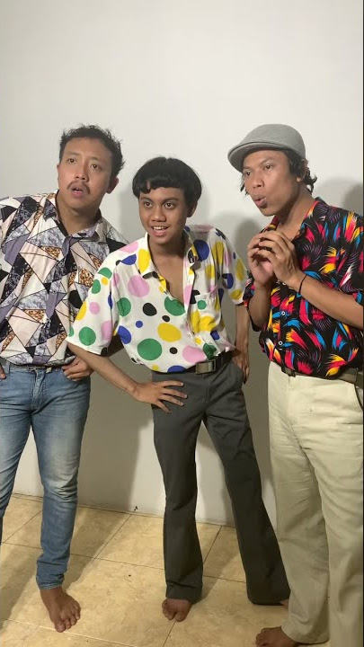 VIRAL,3 pemuda persis personil WARKOP DKI