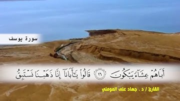 سورة يوسف من ( ايه 7 ) الى ( ايه 29 ) بصوت القارئ د.جهاد المومني