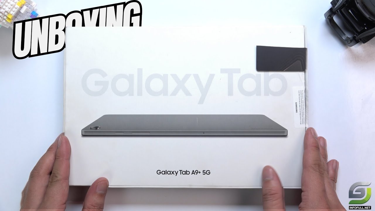 Samsung Galaxy Tab A9 PLUS - Unboxing and First Review! 