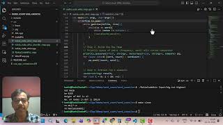 Use "Map" container from STL library to modify "Word frequency count program in C/C++ using BST"