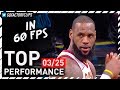 LeBron James INCREDIBLE Full Highlights vs Nets - 37 Pts, 10 Reb, DAGGER | 2018.03.25
