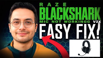 HOW TO FIX RAZER BLACKSHARK V2 MIC NOT WORKING - 2025 (EASY FIX)