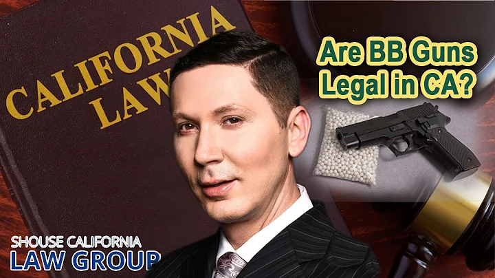 Are BB guns legal in California?