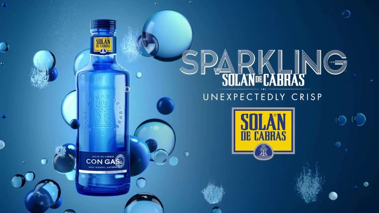 Solán De Cabras Sparkling Water With A Crispy Touch Glass 330Ml*24 /Premium  Carbonated Water