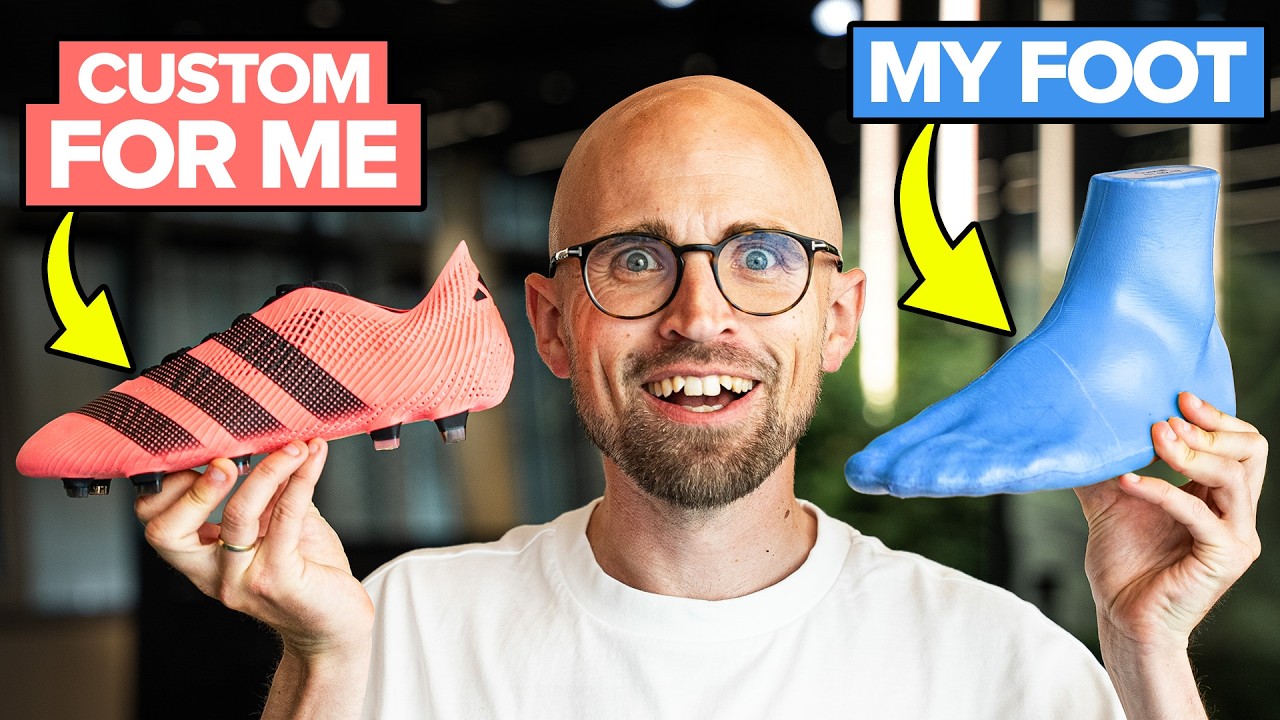 They made CUSTOM 3D PRINTED boots for me!
