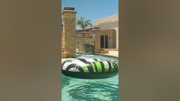 Gilbert, AZ home with lazy river backyard