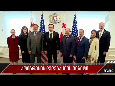 კონგრესის დელეგაციის ვიზიტი საქართველოში