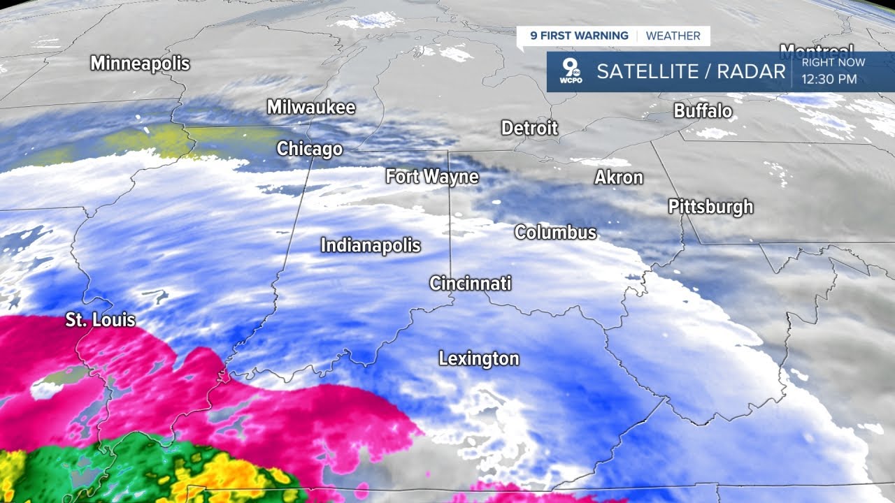Winter Storm Warning: Tracking snow - YouTube