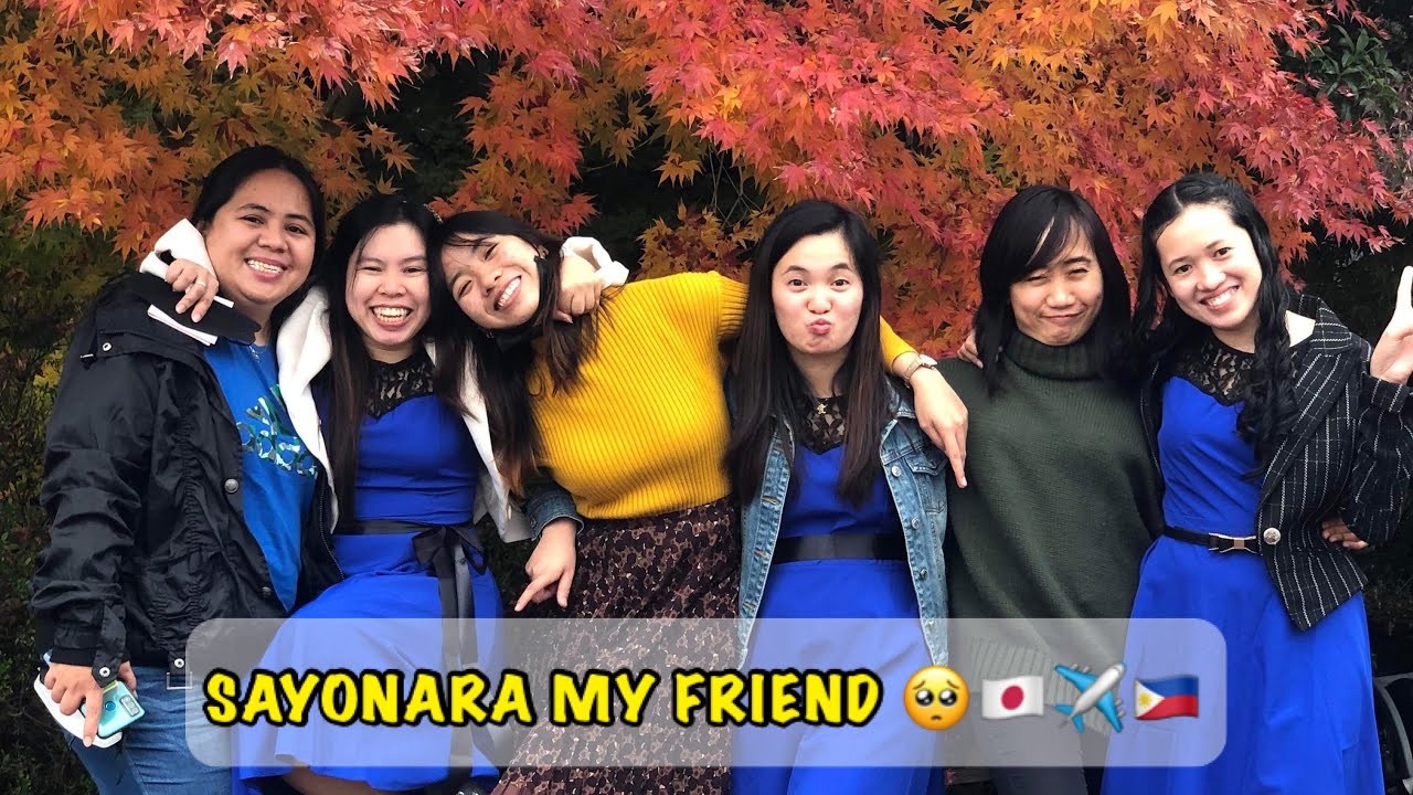 SAYONARA MY FRIENDS 🥺 - YouTube