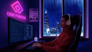 ☔️Late Night Coding in Chicago | LoFi Jazz Hip-Hop [Code - Relax - Study]