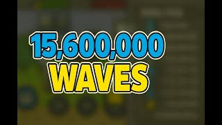 Grow Castle 15,600,000 Waves Lightning + Poison + Ice Gold Auto Battle Build screenshot 2